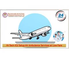 Hire Panchmukhi Air Ambulance in Darbhanga at Negotiable Price