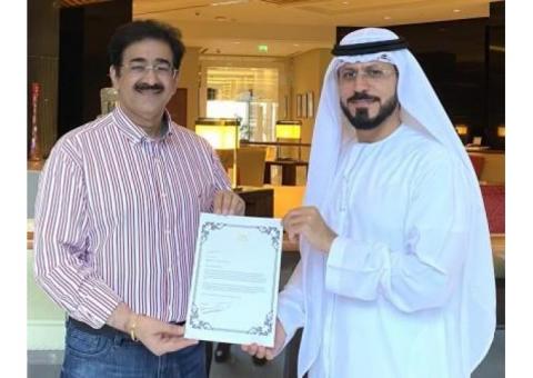 Sandeep Marwah Nominated Special Advisor to Events During Dubai Expo