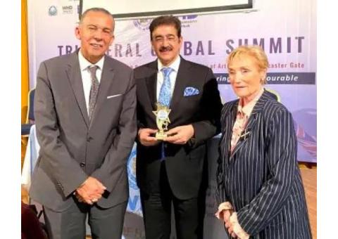 Sandeep Marwah Honoured with Global Peace Award at London