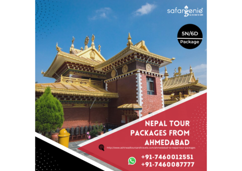Contact Us To Book Nepal Tour Package From Ahmedabad -SafarGenie