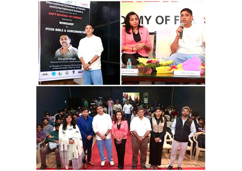 Renowned Screenplay Writer Durgesh Singh Conducts Powerful Workshop