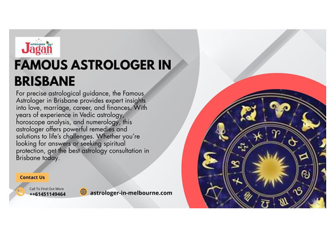 Famous Astrologer in Brisbane: Trusted Predictions & Solutions