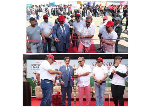 AAFT Star Sports League 2025 Inaugurated by Cricket Legend Madan Lal