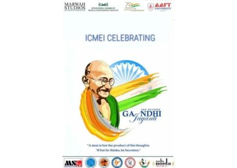 ICMEI Celebrated Mahatma Gandhi Jyanti on 2nd October