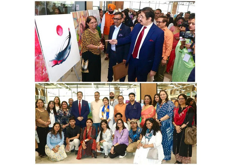 Marwah Studios Hosts Grand Art Exhibition Showcasing Women Artists