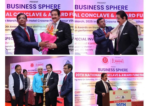 Dr. Sandeep Marwah Inaugurates 20th National Business Conclave MSME