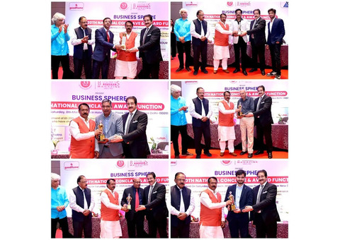 Minister Harsh Malhotra and Dr. Sandeep Marwah Honor MSMEs at National