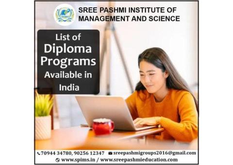 Diploma Programs Available in India