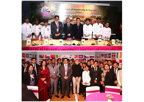 AAFT School of Hospitality and Tourism Showcases DPR Korea Cuisine