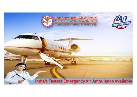 Book Panchmukhi Air Ambulance in Kolkata at Reasonable Rate