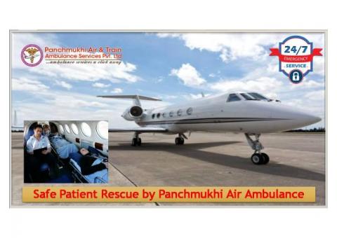 Available  Charter Air Ambulance Service in Guwahati with ICU Expert