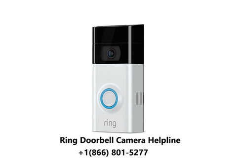 Ring Camera Installation | Call +1(866) 801–5277 | Ring Doorbell Setup