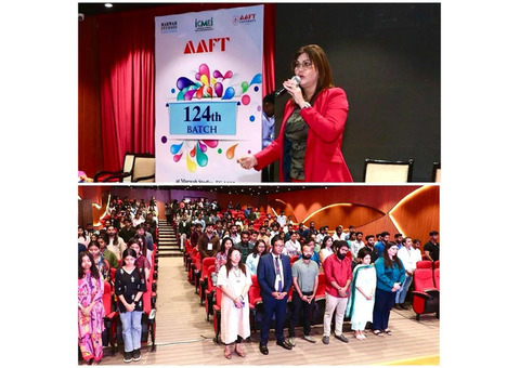 Motivational Workshop by Renowned Writer Vandana Vadera Held at AAFT