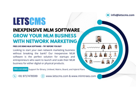 MLM Software and Website Development – Free Live Demo Available