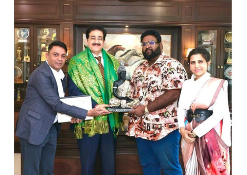 Sri Lankan Delegation Honours Dr. Sandeep Marwah for Strengthening