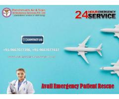 Fully Secure  Air Ambulance Service in Gorakhpur by Panchmukhi