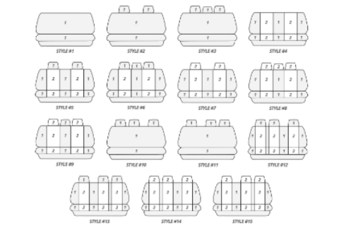 Car Seat Covers for Rear Seats
