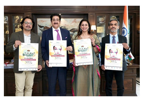 Poster Launched for the 9th Global Fashion and Design Week Noida 2025