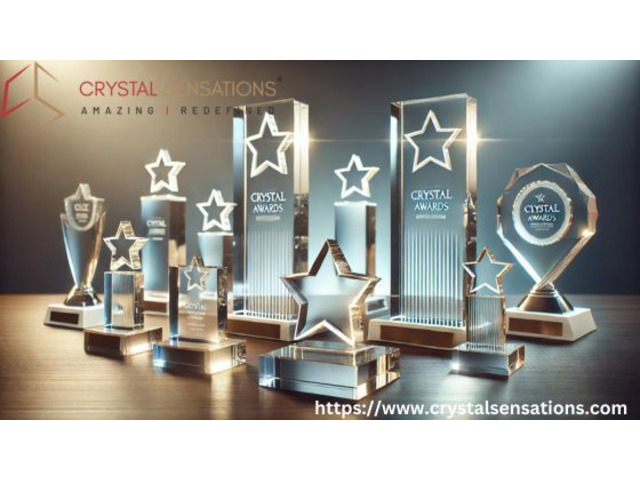 Celebrate Achievements with Premium Crystal Awards