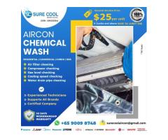 surecool aircon - aircon Chemical wash service Singapore