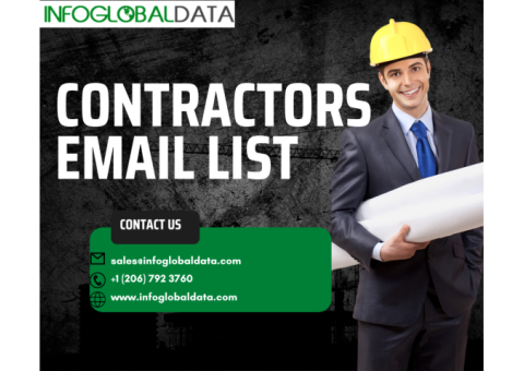 Get the Best CASS-certified Contractors Email List IN US