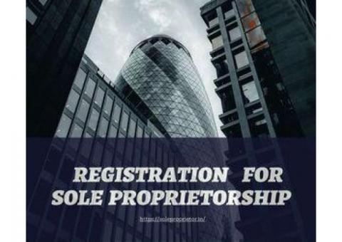 Quick service of Online udyam registration for sole proprietor