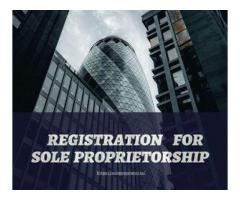 Quick service of Online udyam registration for sole proprietor