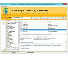 EDB to PST Recovery