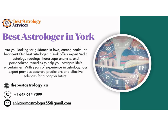 Best Astrologer in York – Your Trusted Guide for Life’s Challenges