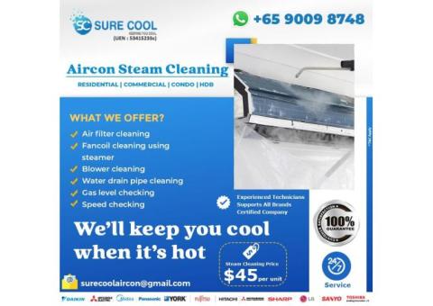 Aircon Steam Cleaning Service | Best Aircon Steam Wash Price