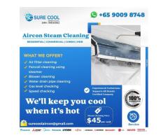 Aircon Steam Cleaning Service | Best Aircon Steam Wash Price