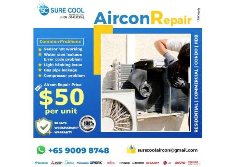Surecool Aircon -  Aircon Repair Service Singapore