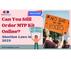 Abortion Laws in USA 2025: Buy MTP Kit Online USA