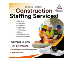 Top Construction Staffing Services in India, Nepal, Bangladesh