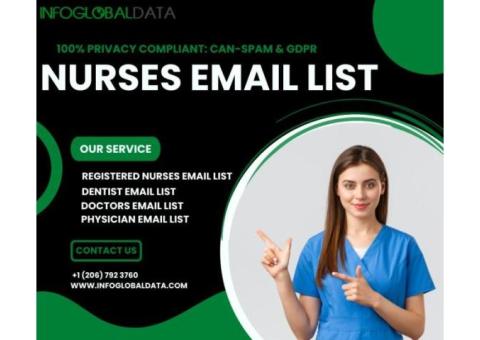Get the best Nurses Email List IN US From InfoGlobalData