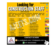 Hire Skilled Construction Workers for UAE Projects – AJEETS