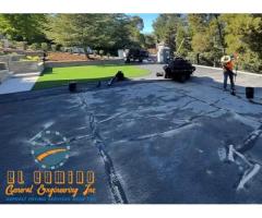 Menlo Park residential asphalt paving