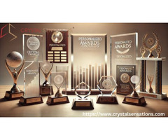Every Achievement with Elegance Personalized Awards and Plaques