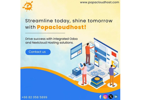 Get Secure Odoo Cloud Hosting with PopaCloudHost