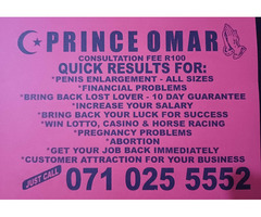 HERBALIST AND SPIRITUAL HEALER IN SOUTH AFRICA