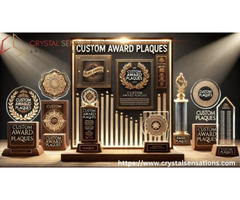 Celebrate Every Milestone with Custom Award Plaques