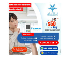 Daikin Aircon Error code  problem