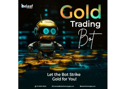 Best Gold trading bot development company - Beleaf Technologies