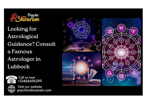Consult a Famous Astrologer in Lubbock