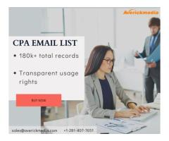 Check out AverickMedia’s detailed CPA Email List