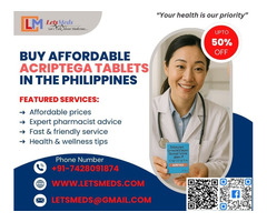 Buy Affordable Acriptega Tablets in the Philippines