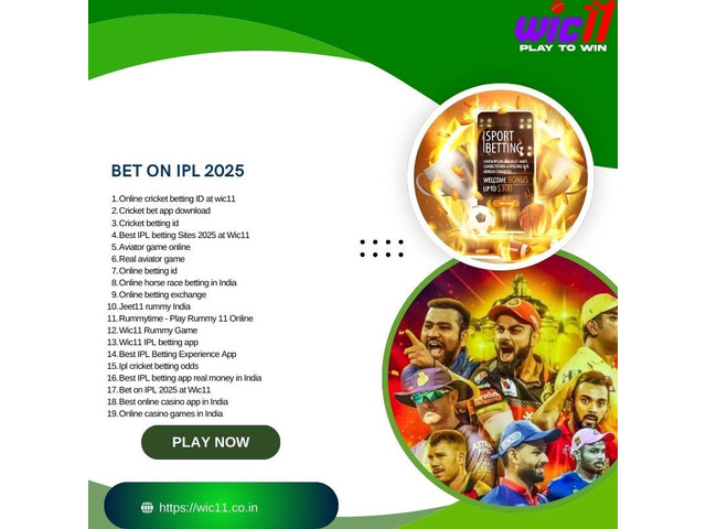 Best IPL Betting App Real Money in India | Wic11