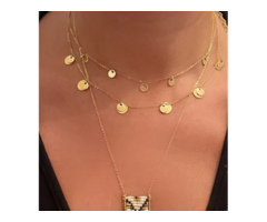 Gold Plated Pendant Necklace