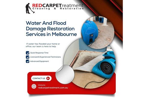 Flood Damage Restoration Services in Melbourne