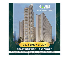3 BHK Apartment in Greater Noida West - Gaurs Centurian Park